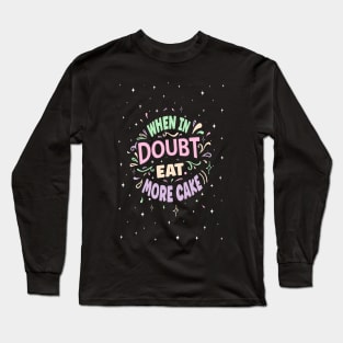 delicious cake Long Sleeve T-Shirt